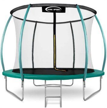 Батут 252 см King Sport PRO з внутрішньою сіткою + Подарунок драбина! btg-252 фото