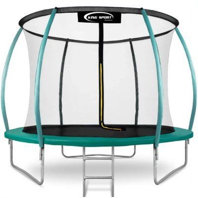 Батут 252 см King Sport PRO з внутрішньою сіткою + Подарунок драбина! btg-252 фото