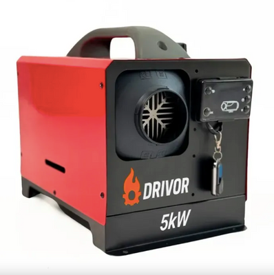 Автономний дизельний обігрівач (Webasto) Drivor 5 кВт (12В/24В/220В) з LCD-дисплеєм та пультом ДК 8788-76677 фото
