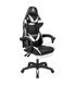 Кресло геймерское Kruger&Matz GX-150 с подставкой для ног Black/White 36133 фото 7