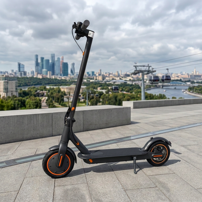 Електросамокат KUGOO M365 PRO 500W 12.4Ah Чорний 2026 Рік&mdash; м&rsquo;які пневматичні колеса 20267 фото