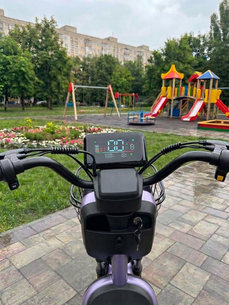 Електровелосипед EVOBIKE NOVA ATLAS 600W 48V 20Ah &mdash; до 45 км/год | Новинка 2026 Фіолетовий 9GNOVA2 фото