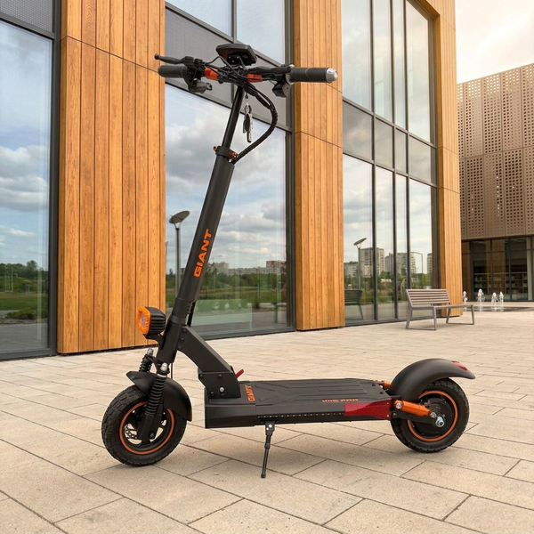 Электросамокат GIANT M10 PRO 2026 1000W 48V 15Ah &mdash; 10,5" OFF-ROAD, двойная амортизация M101 фото