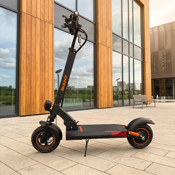 Электросамокат GIANT M10 PRO 2026 1000W 48V 15Ah &mdash; 10,5" OFF-ROAD, двойная амортизация M101 фото