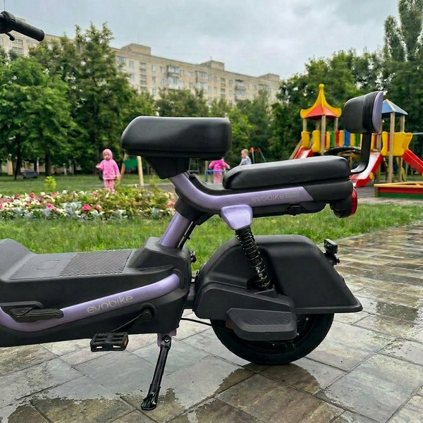 Електровелосипед EVOBIKE NOVA ATLAS 600W 48V 20Ah &mdash; до 45 км/год | Новинка 2026 Фіолетовий 9GNOVA2 фото