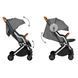 Прогулочная коляска Kidwell Mavero Silver/ Brown 14571 фото 2