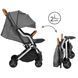 Прогулочная коляска Kidwell Mavero Silver/ Brown 14571 фото 9