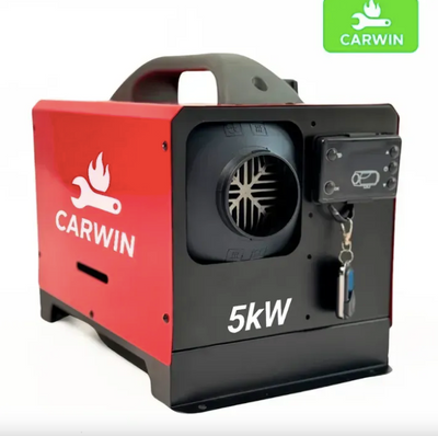 Автономний дизельний обігрівач (Webasto) CARWIN 5 кВт (12В/24В/220В) з LCD-дисплеєм та пультом ДК CARWIN5 фото