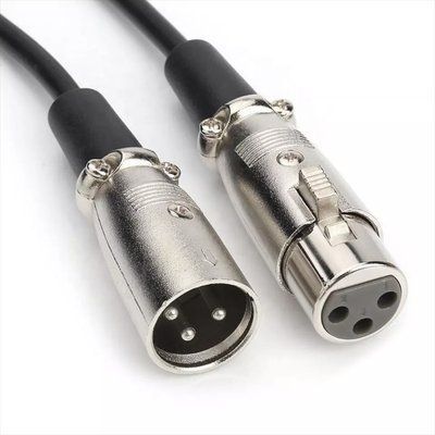 Кабель для мікрофону Manchez T50 XLR (тато) - XLR (мама), трьохконтактний 2 м ns-457 фото