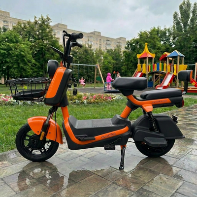 Електровелосипед EVOBIKE NOVA ATLAS 600W 48V 20Ah &mdash; до 45 км/год | Новинка 2026 Помаранчевий 11GNOVA2 фото
