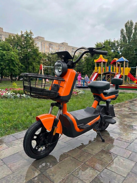 Електровелосипед EVOBIKE NOVA ATLAS 600W 48V 20Ah &mdash; до 45 км/год | Новинка 2026 Помаранчевий 11GNOVA2 фото