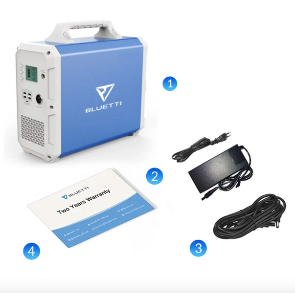 Портативна зарядна станція Bluetti EB240 1000W, 2400 Wh EB240 фото