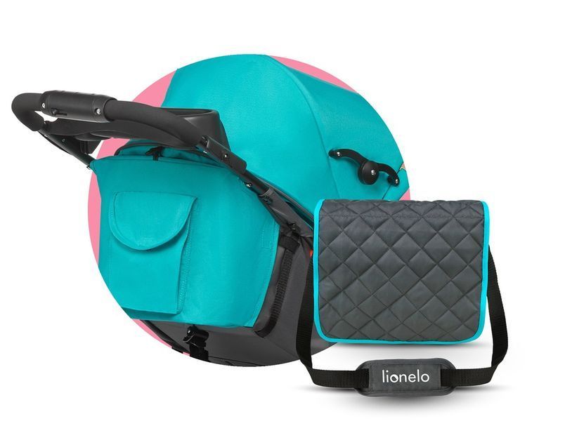 Прогулочная коляска Lionelo Emma Plus Vivid Turquoise 13302 фото