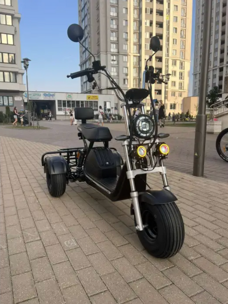 EvoBike Grizzly X3 / X3 Pro &mdash; триколісний електровелосипед CityCoco 21Ah 2000 Вт, Fat-колеса 15&times;6, до 200 кг, до 40 км/год EVO3CH фото
