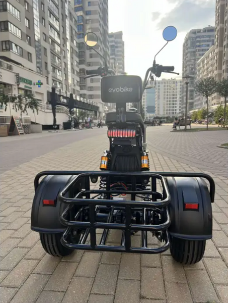 EvoBike Grizzly X3 / X3 Pro &mdash; триколісний електровелосипед CityCoco 21Ah 2000 Вт, Fat-колеса 15&times;6, до 200 кг, до 40 км/год EVO3CH фото