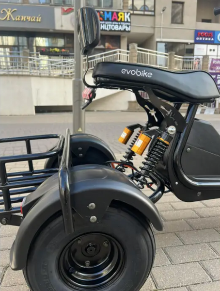 EvoBike Grizzly X3 / X3 Pro &mdash; триколісний електровелосипед CityCoco 21Ah 2000 Вт, Fat-колеса 15&times;6, до 200 кг, до 40 км/год EVO3CH фото