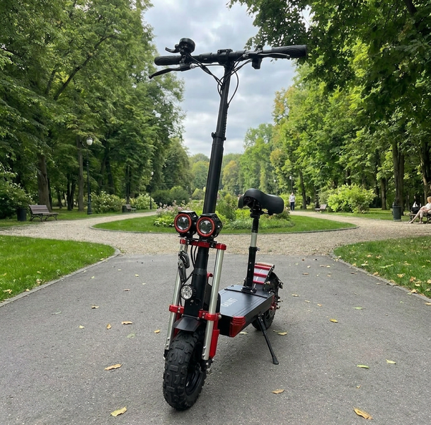 НОВИНКА! Електросамокат GIANT Outlander M11 із посиленим акумулятором (1600W 52V 26Ah)  4449876678-987654567 фото