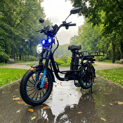 MINAKO MONSTER PRO MAX 1500W &mdash; электрофэтбайк 60V 26Ah до 75 км, двухподвесный электровелосипед 20&rdquo; MAX1500W фото