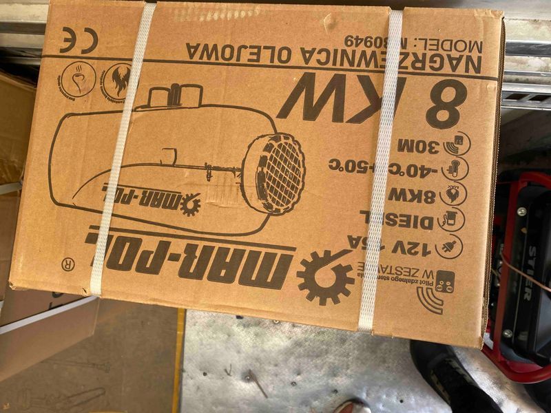 Автономний дизельний обігрівач WEBASTO MAR-POL M80949 потужністю 8 кВт  M80949 фото