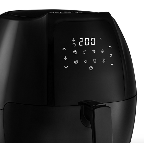 Аэрогриль Аэрофритюрница Zeegma Knapper GRAND Black 7,7 литров 0987656-39876 фото