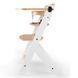Стільчик для годування KiderKraft Enock Natural White 39751 фото 3