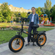 Електровелосипед MINAKO F10 PRO 2026 1200W 48V 21Ah &ndash; складаний фетбайк 20x4", PAS система, жовтий PRO1 фото 1
