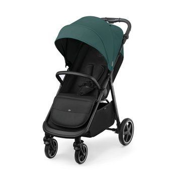 Прогулянкова коляска KiderKraft Route Platinum Green 12952 фото