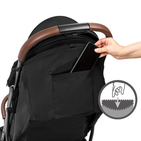 Прогулянкова коляска Kidwell COLMER Jet Black 36991 фото