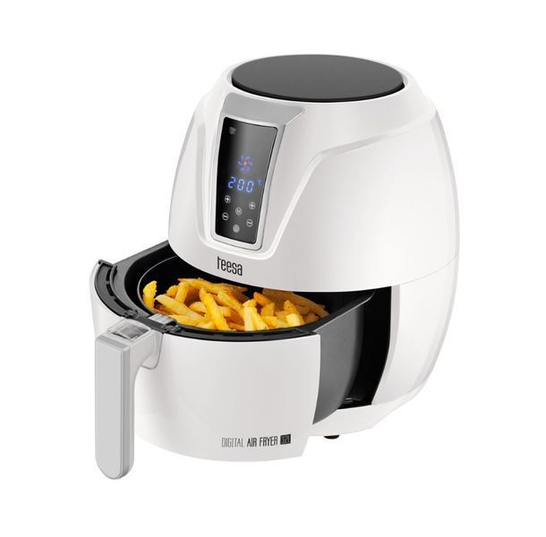 Аерогриль Аерофритюрниця TEESA DIGITAL AIR FRYER 3,2L WHITE 4354-333 фото