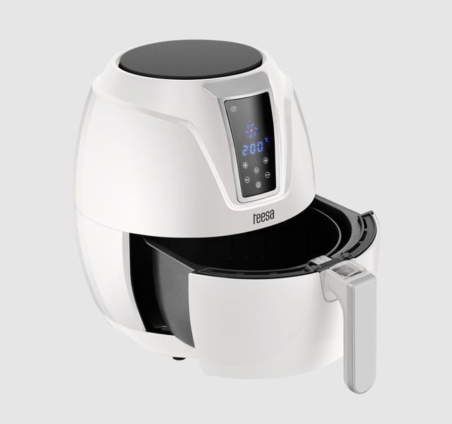 Аерогриль Аерофритюрниця TEESA DIGITAL AIR FRYER 3,2L WHITE 4354-333 фото