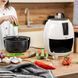 Аерогриль Аерофритюрниця TEESA DIGITAL AIR FRYER 3,2L WHITE 4354-333 фото 5
