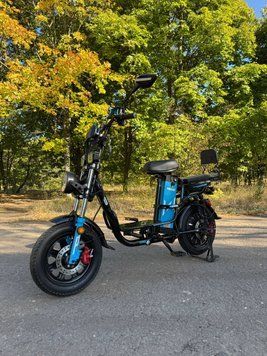 Електровелосипед MINAKO Monster PRO 1200W 60V 30Ah Black  MINAKO1 фото