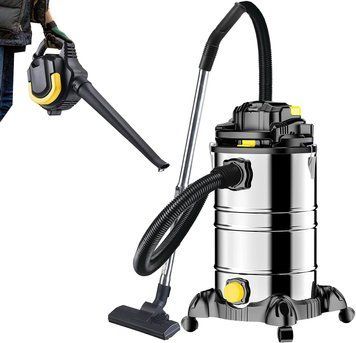 Промышленный пылесос DMS NTBS-30 Yellow 2000W 30л+ воздуходувка 33596 фото