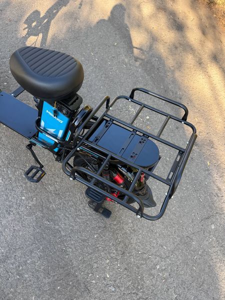 Електровелосипед MINAKO Monster PRO 1200W 60V 30Ah Black  MINAKO1 фото