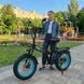 Електровелосипед MINAKO F10 PRO 2026 1200W 48V 21Ah &ndash; складаний фетбайк 20x4", PAS система , синій PRO2 фото 2