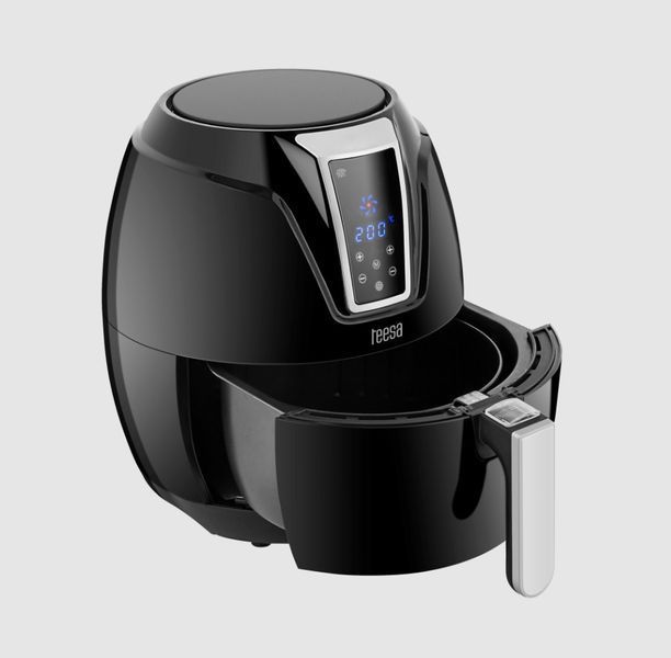 Аерогриль Аерофритюрниця TEESA DIGITAL AIR FRYER 3,2L Black 3456-14573 фото