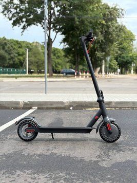 Електросамокат Xiaomi Mi Scooter M365 PRO Чорний 12.4Ah 500Вт М'які пінні колеса(непробивайки) 6789876667-498998839 фото