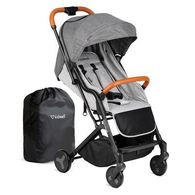 Прогулянкова коляска Kidwell Mavero Black/Brown 12289 фото