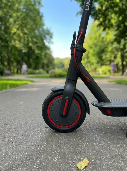 Электросамокат UMi U8s Черный 11Ah 500Вт Мягкие пневматические колеса UMiU8s фото