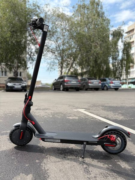 Електросамокат Xiaomi Mi Scooter M365 PRO Чорний 11Ah 500Вт М'які пінні колеса(непробивайки) 6789876667-498998839 фото