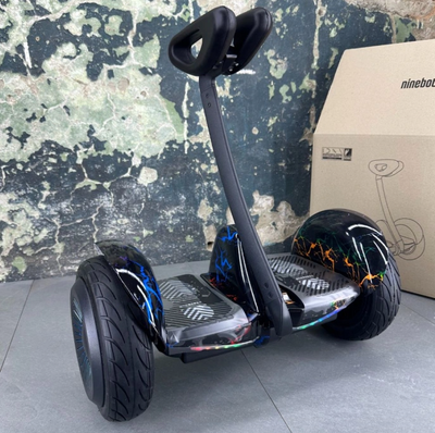 2024!НОВАЯ ПАРТИЯ!Гироскутер Segway Xiaomi NineBot Mini Гироборд С ручкой Черная Молния 54321994949-48494944 фото