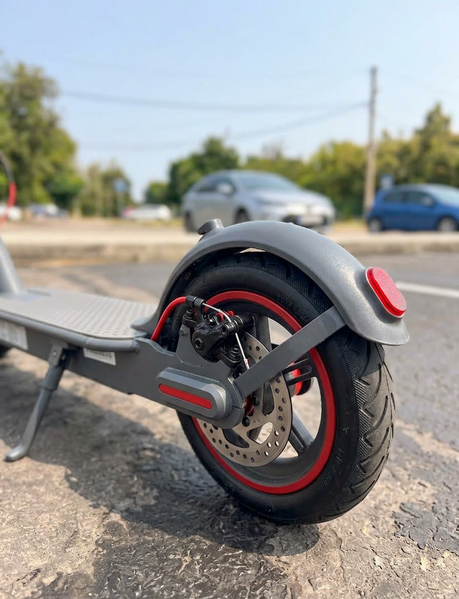 Електросамокат UMi U8 Pro Графіт з переднім амортизатором 600Вт 13Ah U8Pro1 фото