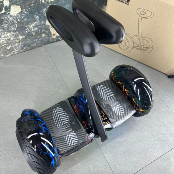 2024!НОВАЯ ПАРТИЯ!Гироскутер Segway Xiaomi NineBot Mini Гироборд С ручкой Черная Молния 54321994949-48494944 фото