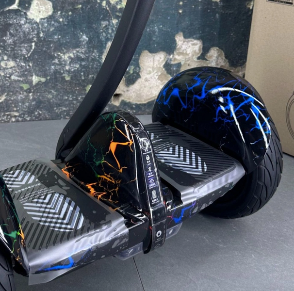 2024!НОВАЯ ПАРТИЯ!Гироскутер Segway Xiaomi NineBot Mini Гироборд С ручкой Черная Молния 54321994949-48494944 фото