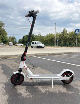 Електросамокат UMi U8 Pro Білий з переднім амортизатором 600Вт 13Ah U8Pro2 фото