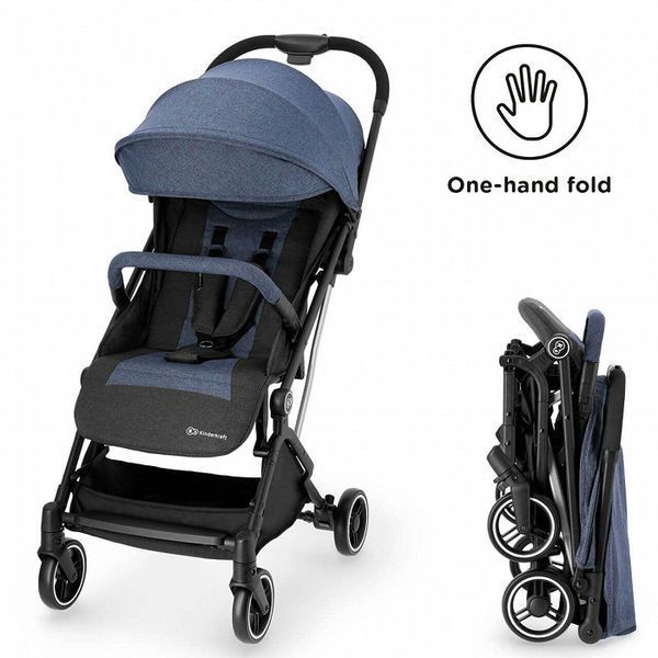 Прогулянкова коляска KiderKraft INDY Denim 12175 фото