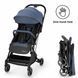 Прогулянкова коляска KiderKraft INDY Denim 12175 фото 6