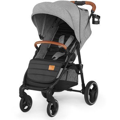 Прогулянкова коляска KiderKraft GRANDE LX Gray 12045 фото