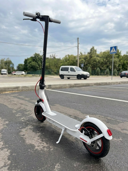 Електросамокат Kugoo M365 PRO MAX  Білий з переднім амортизатором 600Вт 13Ah Kugoo1 фото