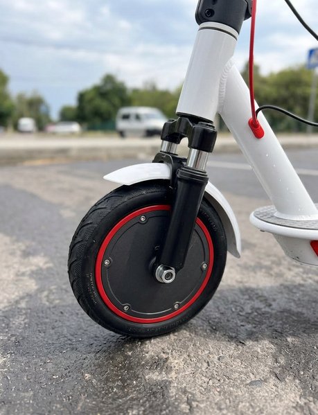 Електросамокат Kugoo M365 PRO MAX  Білий з переднім амортизатором 600Вт 13Ah Kugoo1 фото